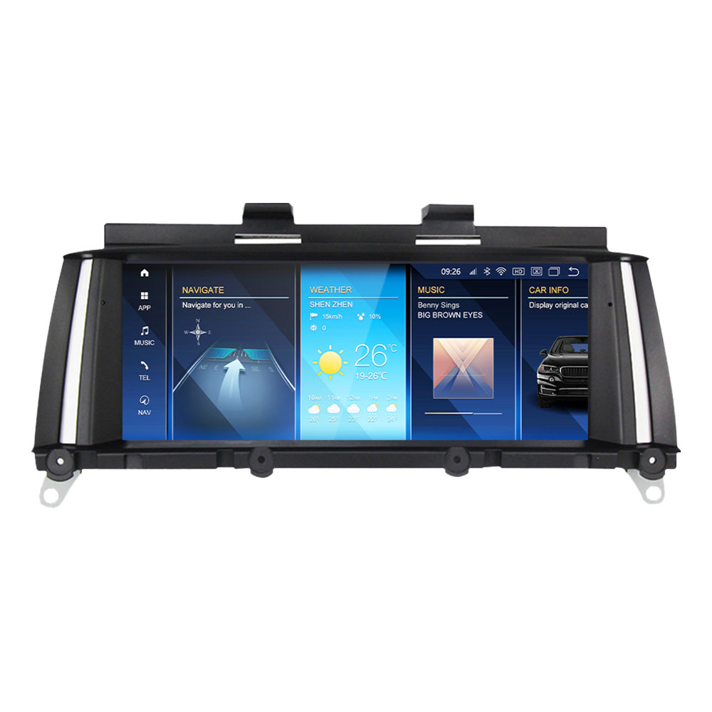 BMW X3 X4 2010-2018 F25 F26 Android 15 CarPlay & Android Auto Autoradio CIC NBT EVO - Avelor