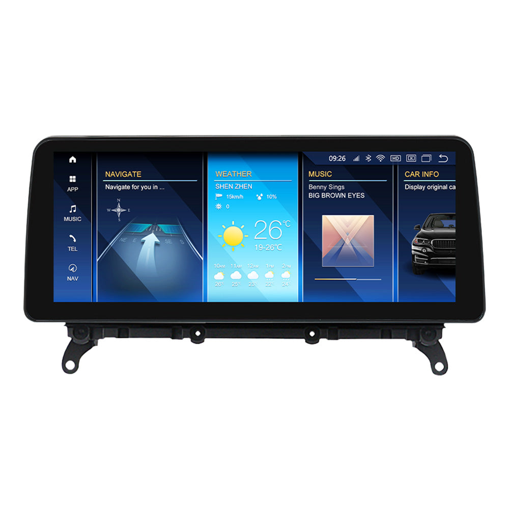 BMW X3 X4 2010-2018 F25 F26 Android 15 CarPlay & Android Auto Autoradio CIC NBT EVO - Avelor