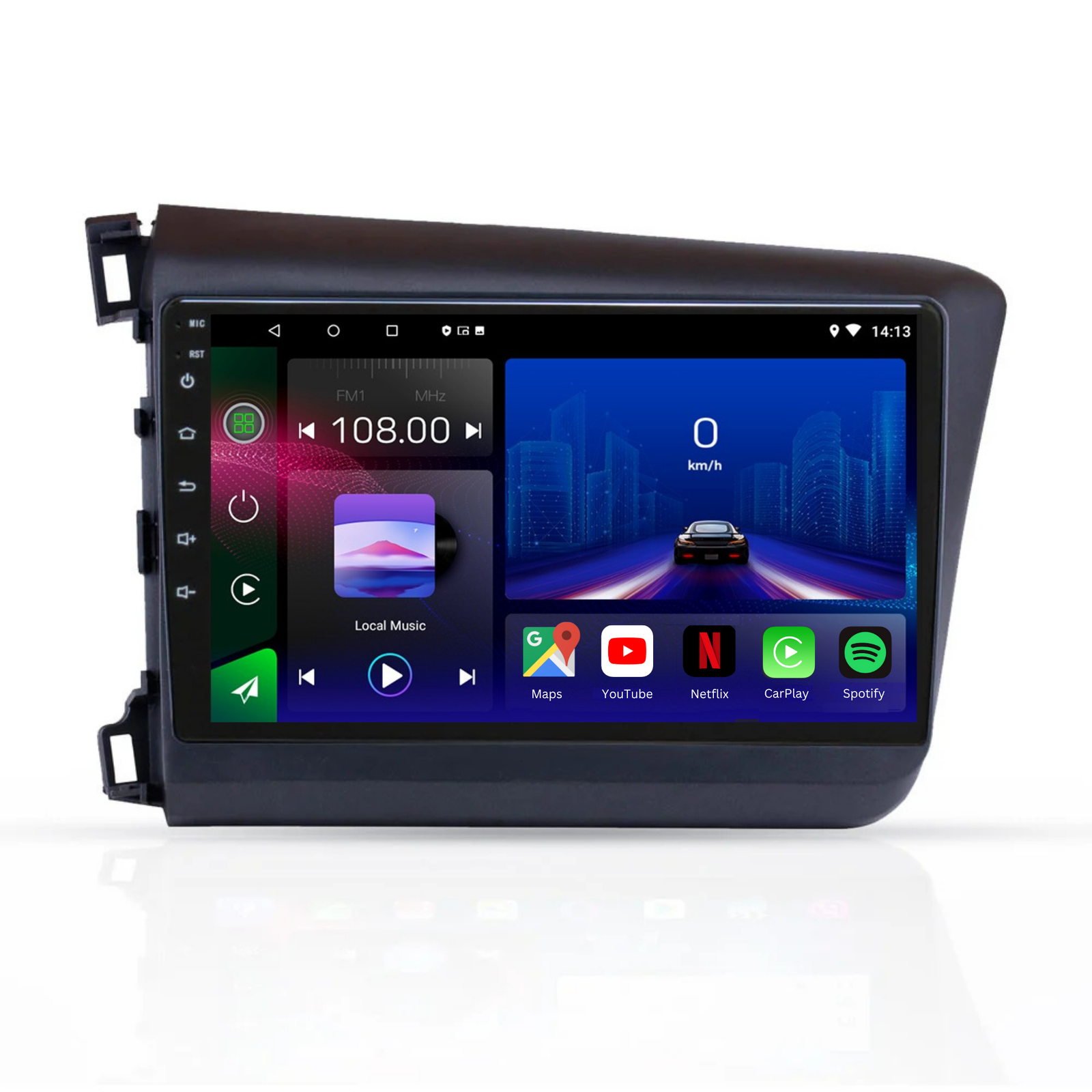 Honda Civic | 2012-2016 | Android 15 Autoradio | Apple CarPlay | Android Auto - Avelor.at