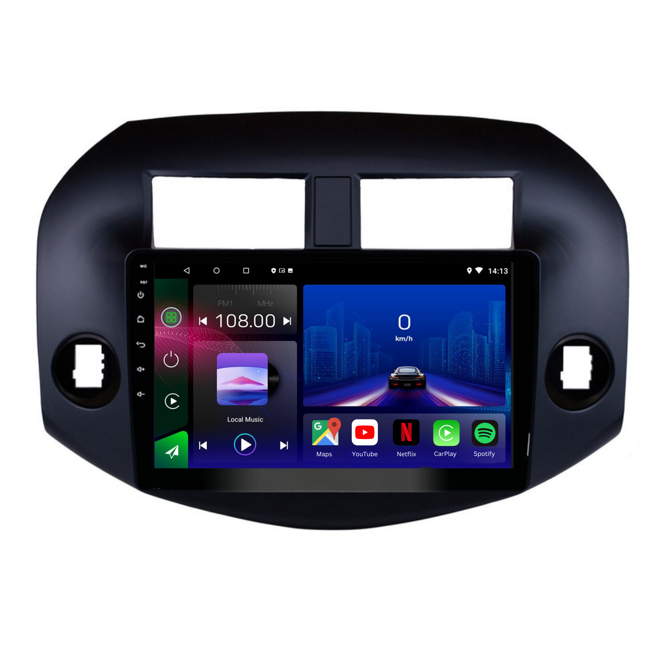 Toyota RAV4 | 2007-2011 | Android 15 Autoradio | Apple CarPlay | Android Auto - Avelor.at