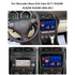 Mercedes | SLK | R171 | 2004-2011 | Android 15 Autoradio | Apple CarPlay | Android Auto - Avelor