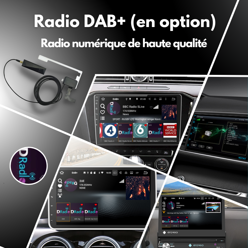 Dacia Universal | Android 15 Autoradio | Apple CarPlay | Android Auto - Avelor