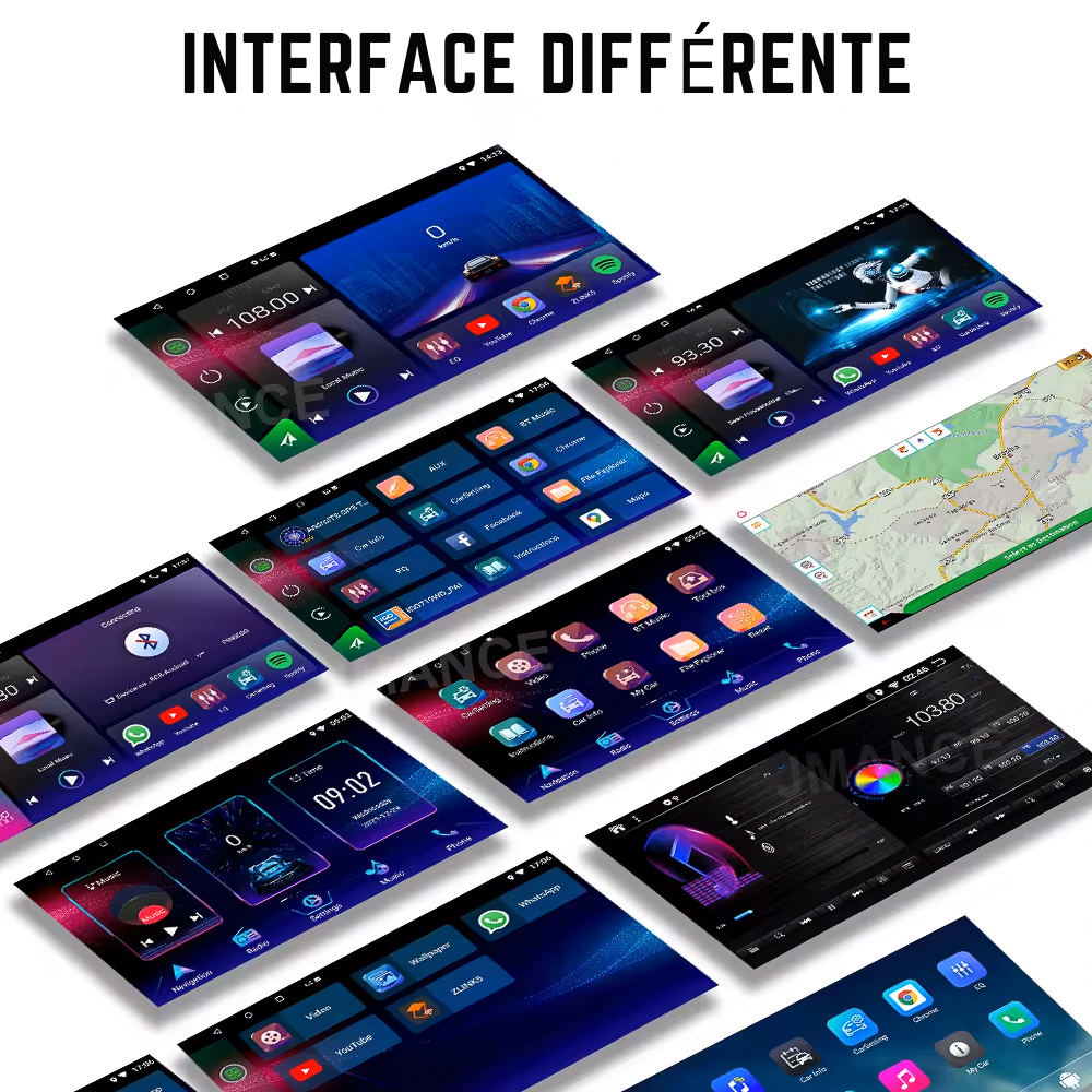 Dacia Universal | Android 15 Autoradio | Apple CarPlay | Android Auto - Avelor