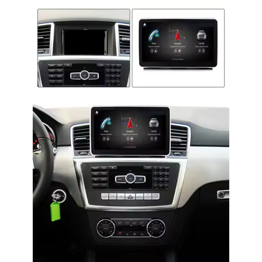 Mercedes ML GL GLE GLS 2011-2019 W166 X166 Android 15 Autoradio CarPlay & Android Auto NTG 4.0 4.5 5.0 - Avelor