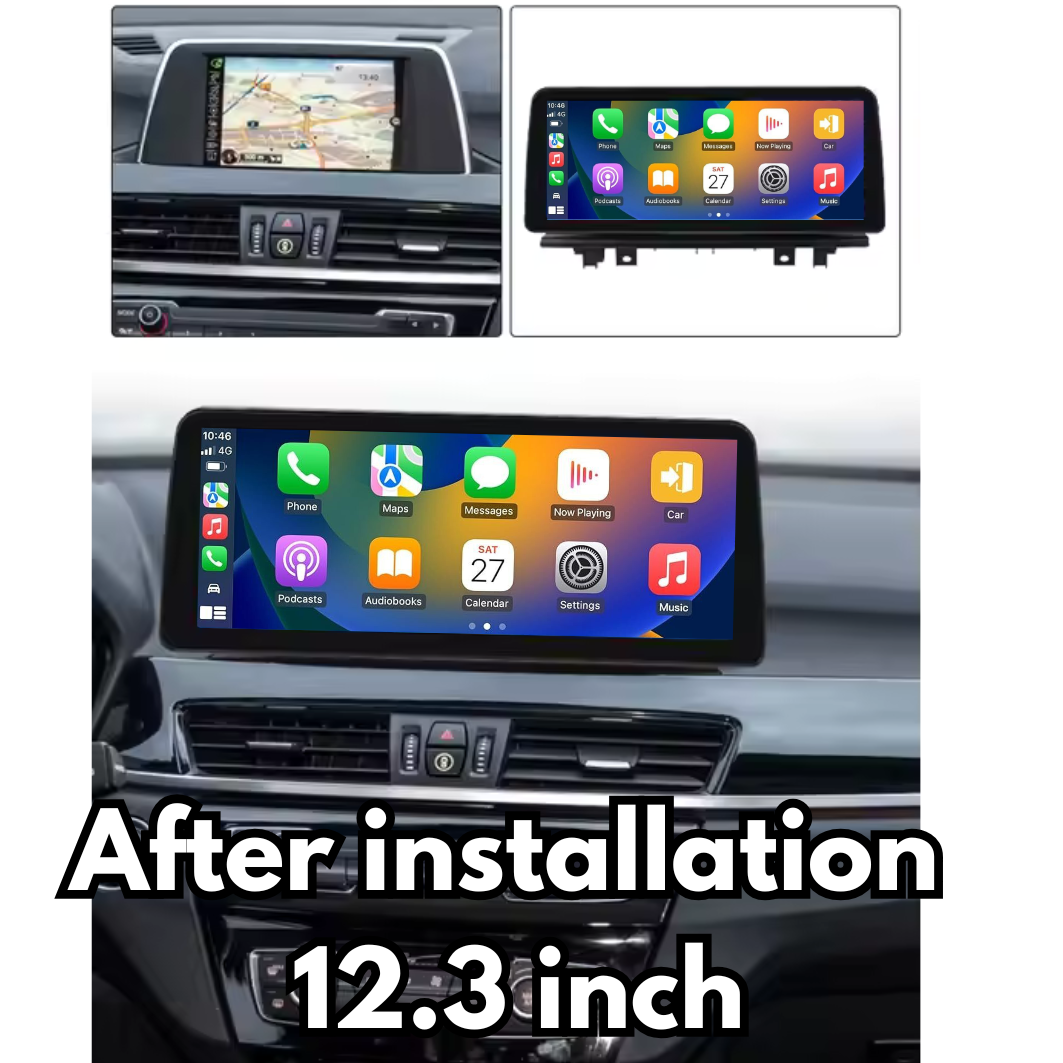 BMW X1 X2 2015-2022 F48 F39 Android 15 CarPlay & Android Auto Autoradio NBT EVO - Avelor