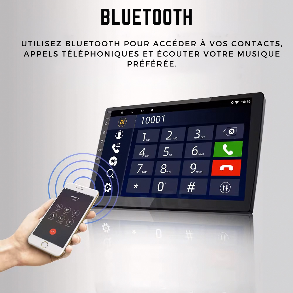 Dacia Universal | Android 15 Autoradio | Apple CarPlay | Android Auto - Avelor