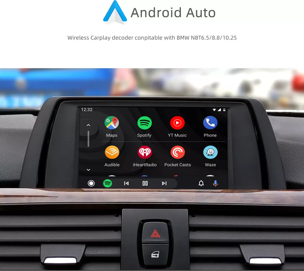 Apple CarPlay sans fil | Rétrofit pour BMW | Android Auto | Décodeur | Intégration - Avelor