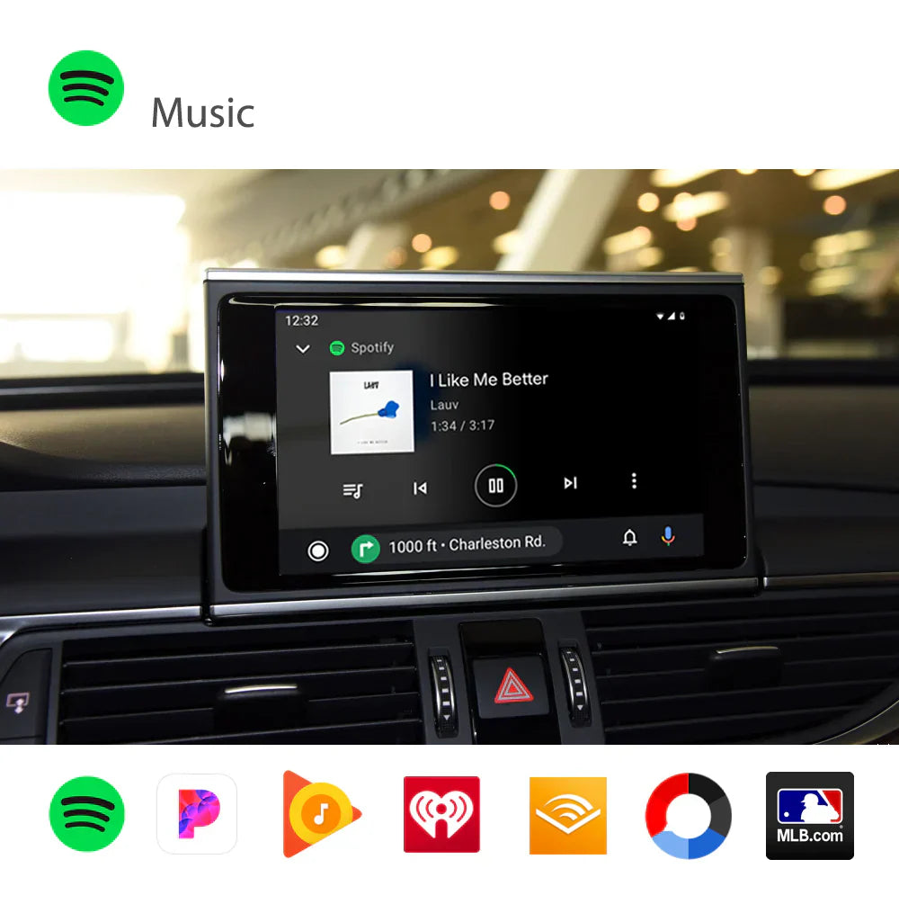 Apple CarPlay sans fil | Rétrofit pour Audi | Android Auto | Décodeur | Intégration - Avelor