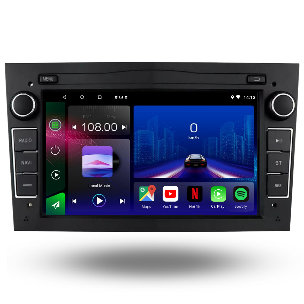 Opel Universal | Android 15 Autoradio | Apple CarPlay | Android Auto - Avelor