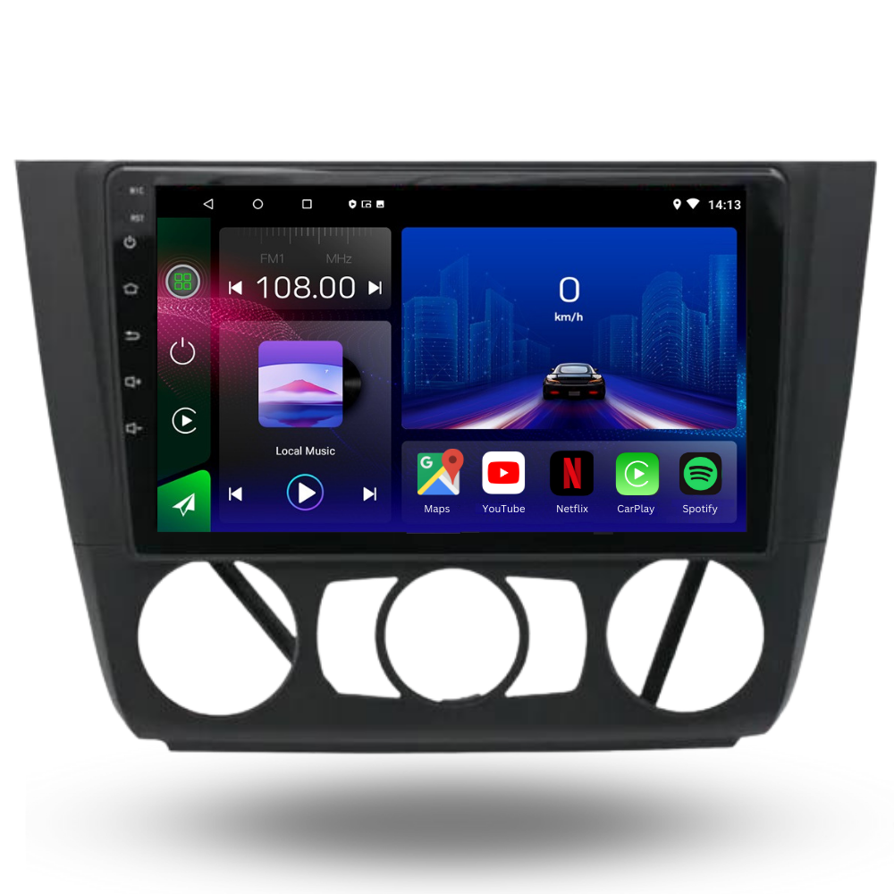 BMW 1 Series | E81 E82 E87 E88 | 2004-2012 | Android 15 Autoradio | Apple CarPlay | Android Auto - Avelor