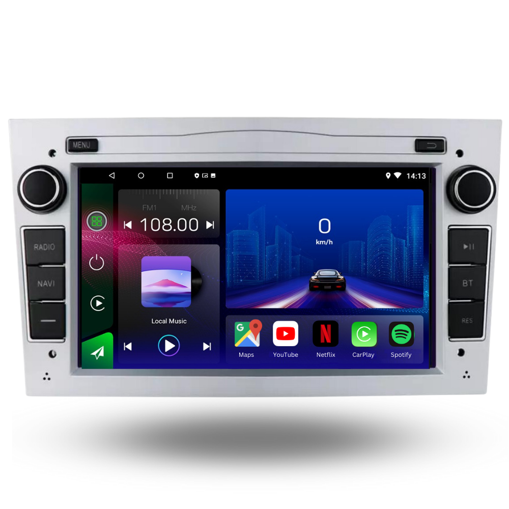 Opel Universal | Android 15 Autoradio | Apple CarPlay | Android Auto - Avelor