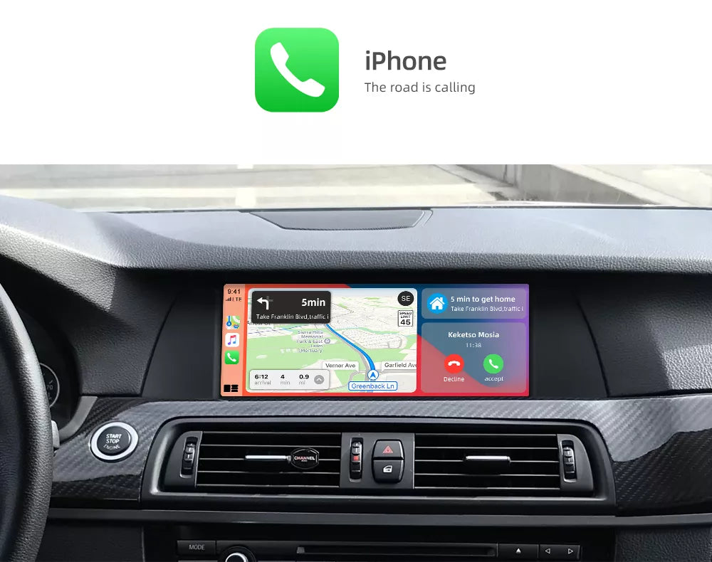 Apple CarPlay sans fil | Rétrofit pour BMW | Android Auto | Décodeur | Intégration - Avelor