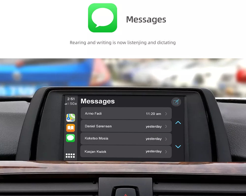 Apple CarPlay sans fil | Rétrofit pour BMW | Android Auto | Décodeur | Intégration - Avelor