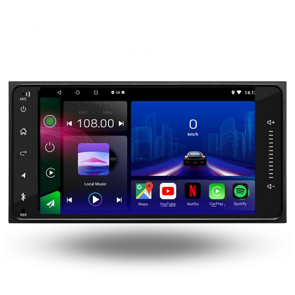 Toyota Universal | Android 15 Autoradio | Apple CarPlay | Android Auto - Avelor