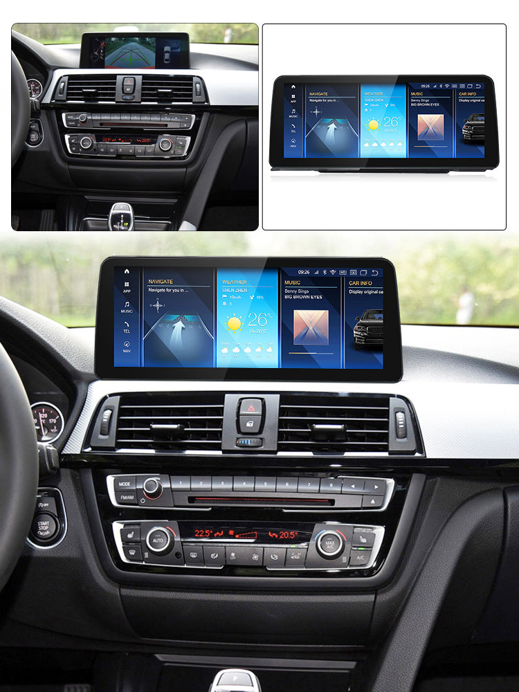 BMW 3 4 2011-2019 Series F30 F31 F32 F33 F34 F36 Android 15 CarPlay & Android Auto Autoradio NBT EVO - Avelor