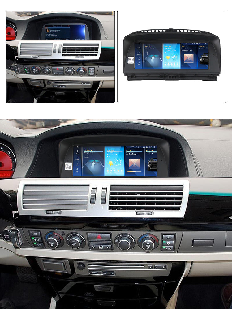 BMW 7 Series 2001-2008 E65 E66 Android 15 CarPlay & Android Auto Autoradio - Avelor