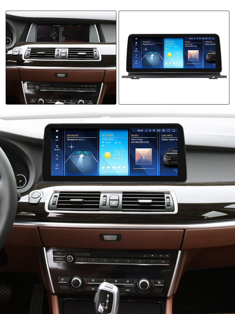 BMW 5 Series GT 2009-2017 F07 Android 15 Autoradio CarPlay & Android Auto CIC NBT - Avelor