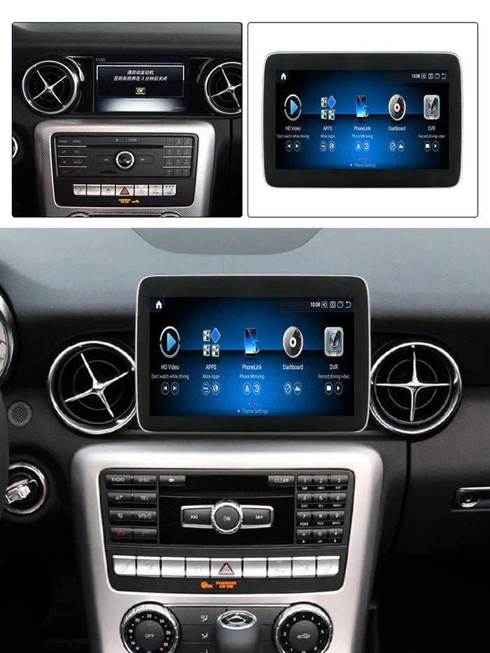 Mercedes SLK SLC SL 2011-2018 R172 R231 Android 15 Autoradio CarPlay & Android Auto - Avelor