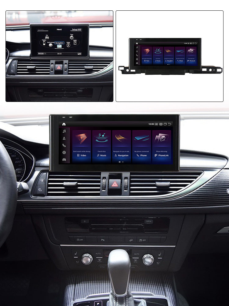 Audi A6 A7 C7 2011-2018 Android 15 Autoradio CarPlay & Android Auto - Avelor