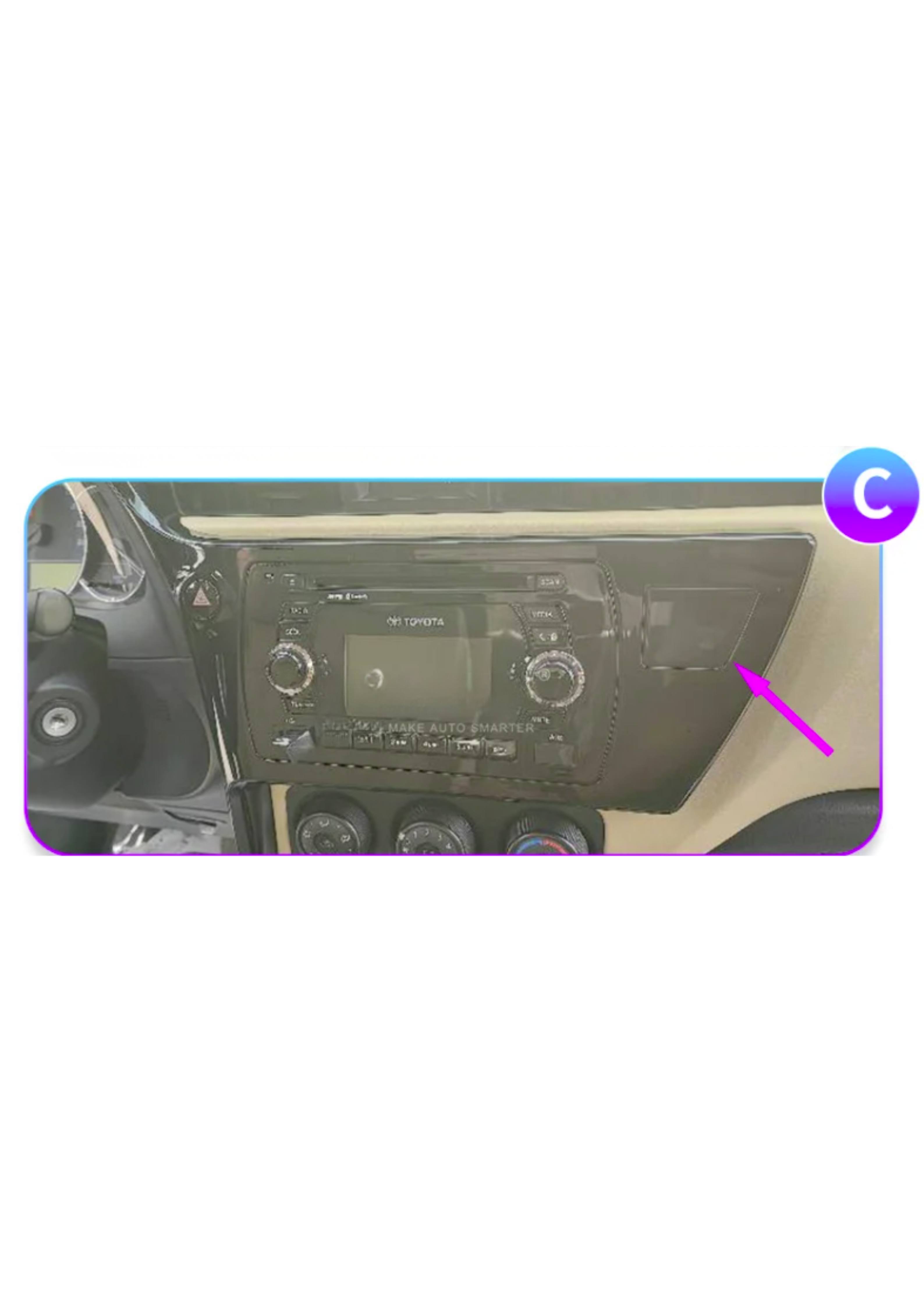 Toyota | Corolla Auris | 2016-2019  | Android 15 Autoradio | Apple CarPlay | Android Auto - Avelor.at