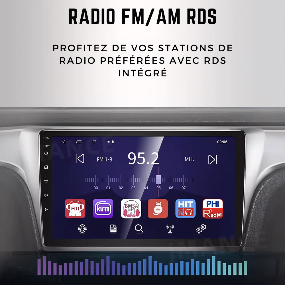 Dacia Universal | Android 15 Autoradio | Apple CarPlay | Android Auto - Avelor
