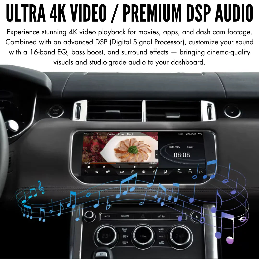 Range Rover Evoque | 2011-2018 | Android 15 Autoradio | Apple CarPlay | Android Auto | Land Rover - Avelor.at