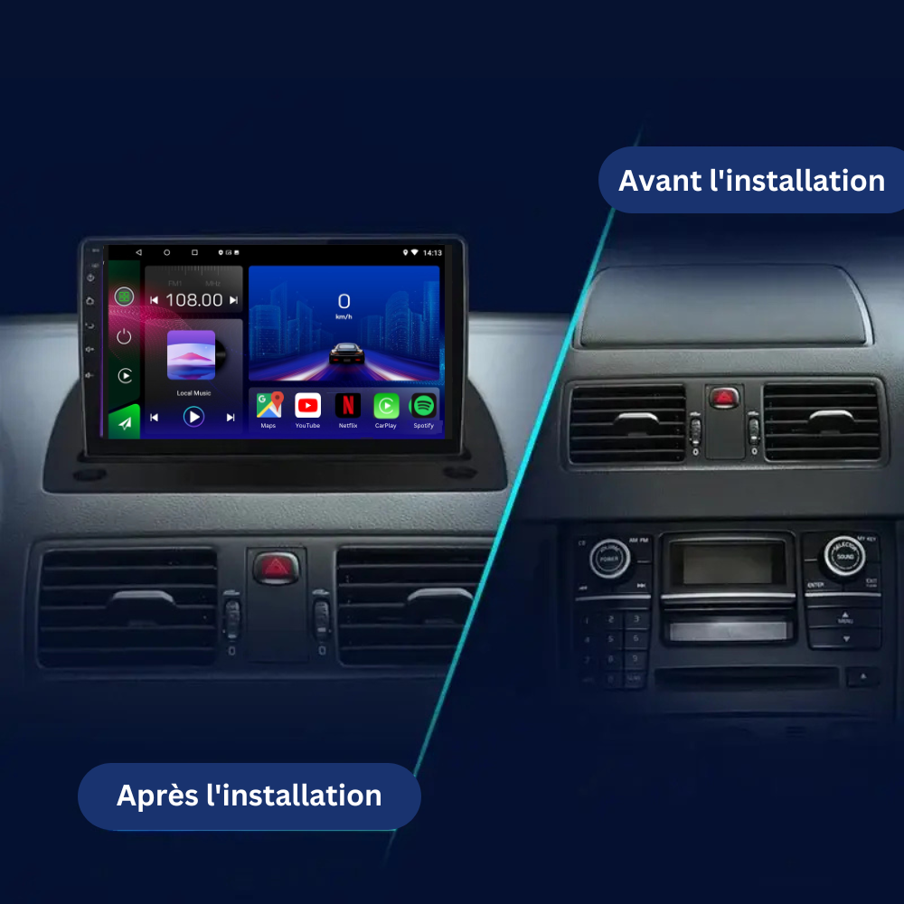 Volvo XC90 | 2003-2014 | Android 15 Autoradio | Apple CarPlay | Android Auto - Avelor