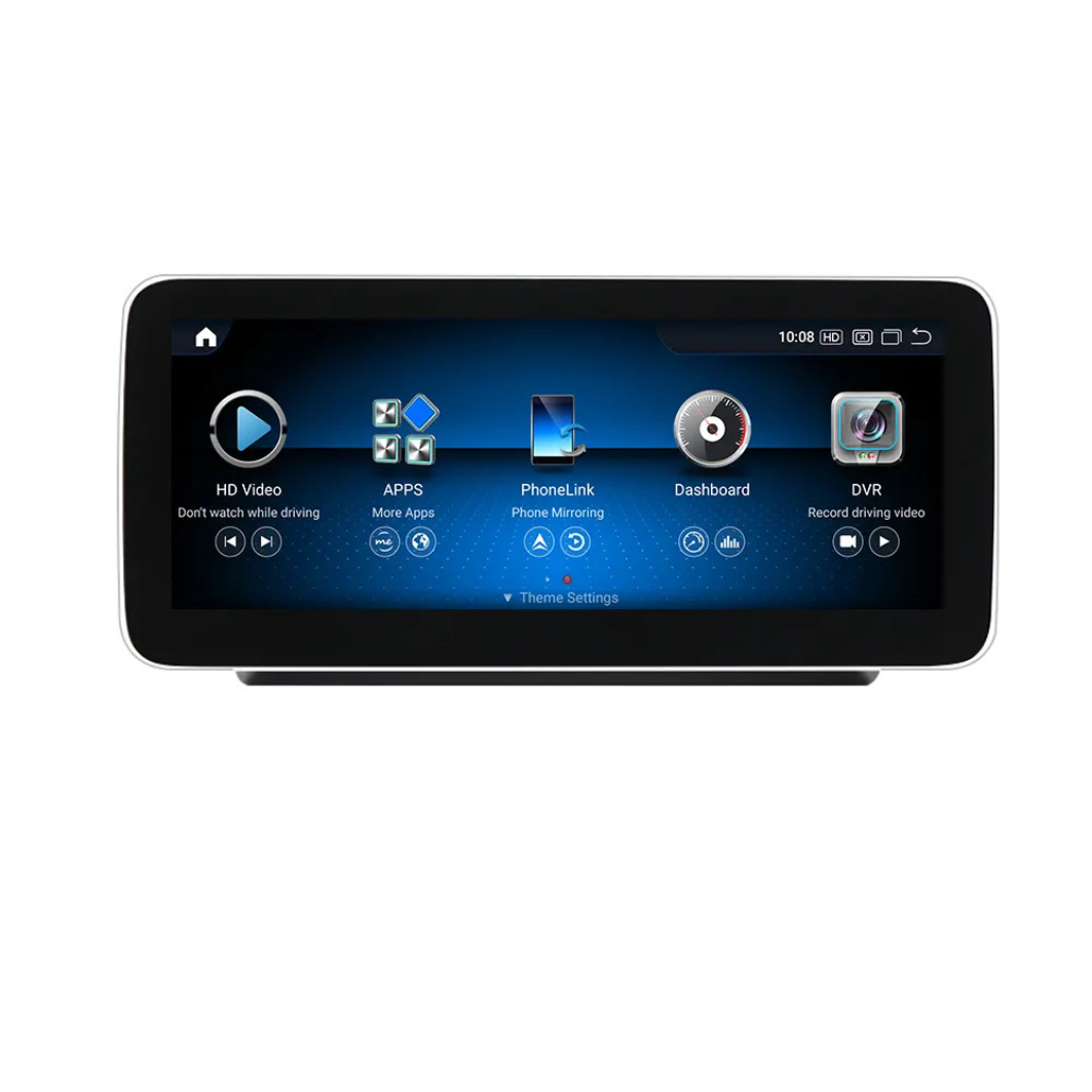 Mercedes C Class GLC V-Class Vito 2014-2019 W205 X253 W446 Android 15 Autoradio CarPlay & Android Auto - Avelor