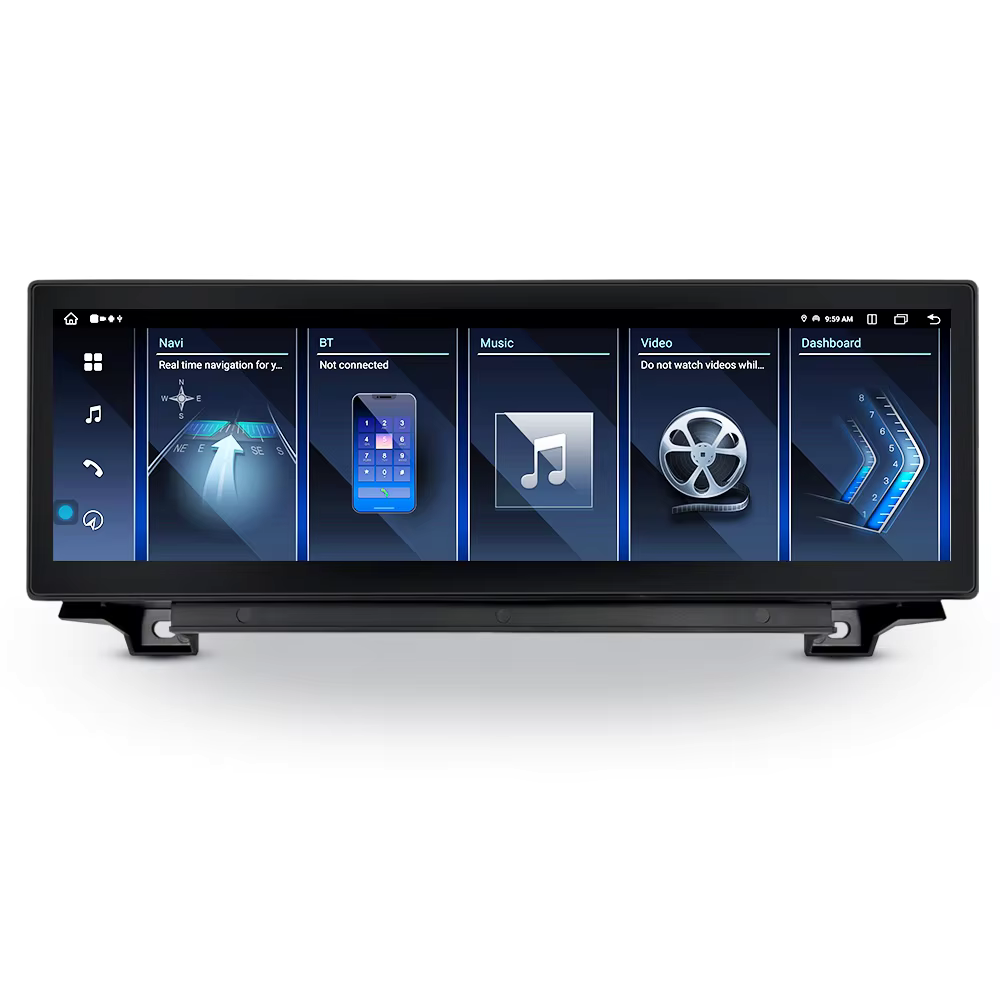 BMW 5 Series 2010-2017 F10 F11 F18 Android 15 Autoradio CarPlay & Android Auto CIC NBT - Avelor