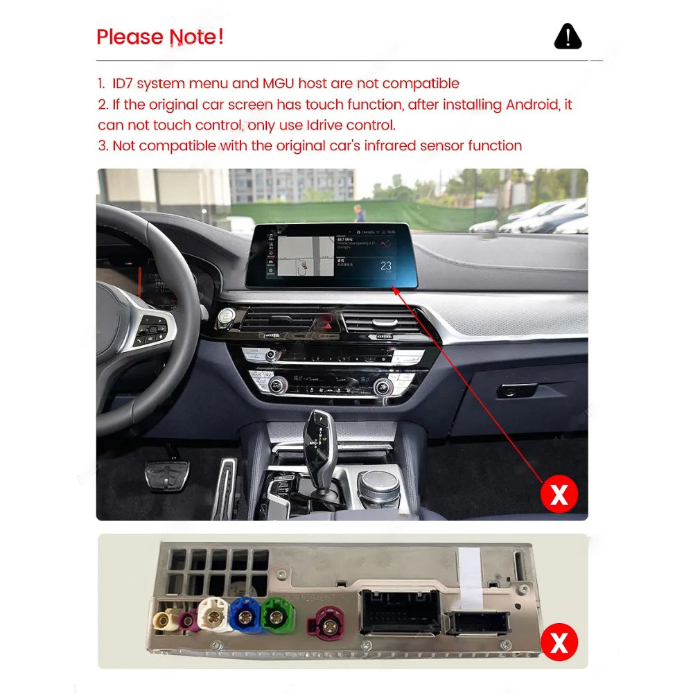 BMW X3 X4 2017-2022 G01 G02 Android 15 Autoradio CarPlay & Android Auto - Avelor