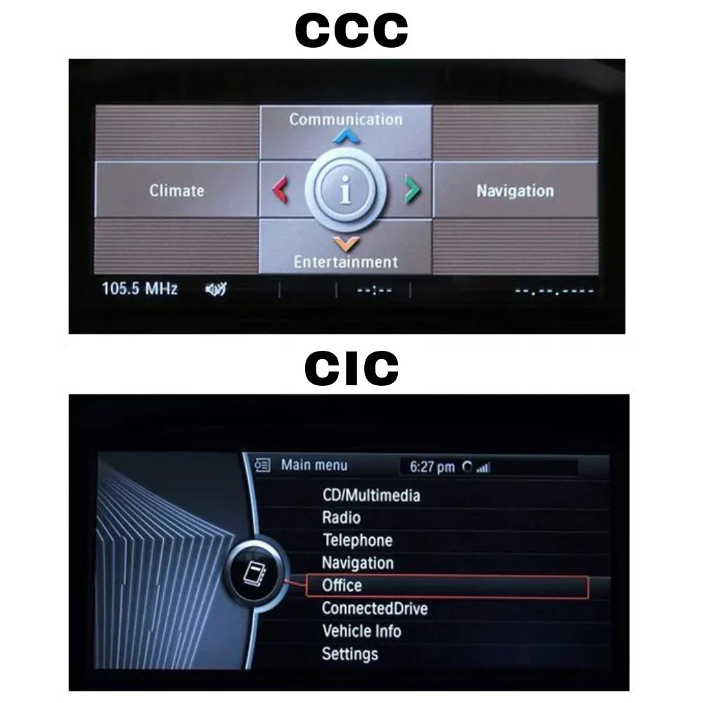 BMW 3 5 6 Series E90 E91 E92 E93 E60 E61 E62 E63 E64 Android 15 Autoradio CarPlay & Android Auto CCC CIC - Avelor