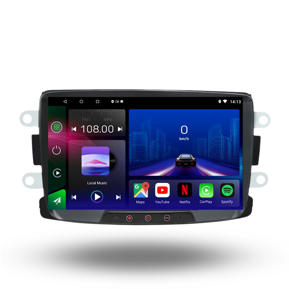 Dacia Universal | Android 15 Autoradio | Apple CarPlay | Android Auto - Avelor