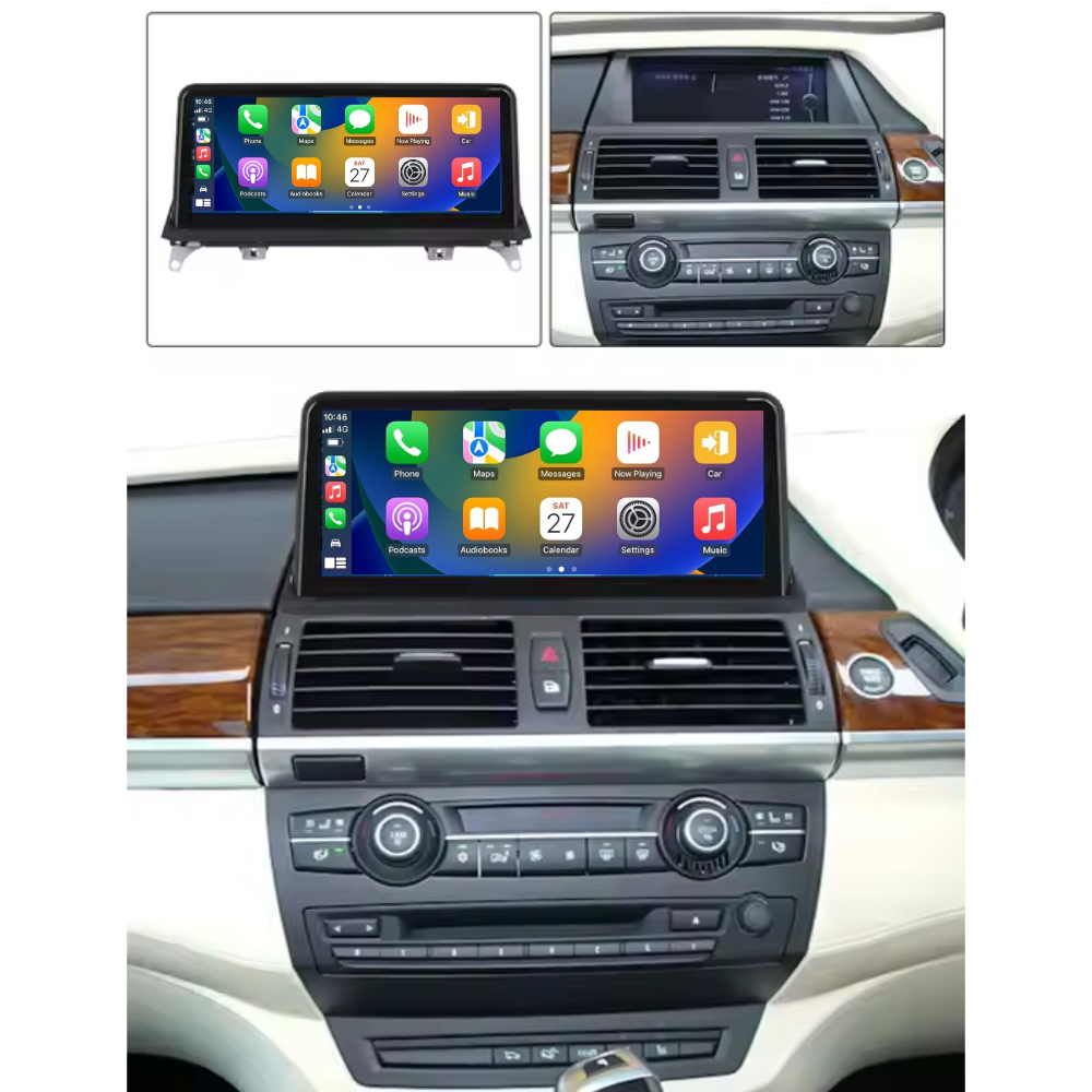BMW X5 X6 2006-2014 E70 E71 Android 15 Autoradio CarPlay & Android Auto - Avelor