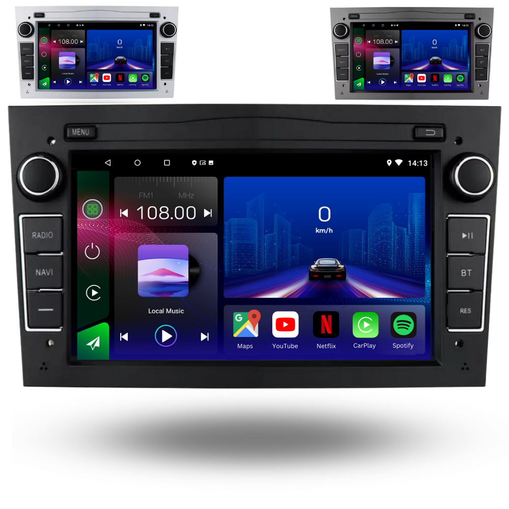 Opel Universal | Android 15 Autoradio | Apple CarPlay | Android Auto - Avelor