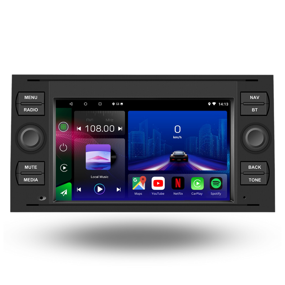 Ford Transit | Kuga | MK7 2006-2013 | Android 15 Autoradio | Apple CarPlay | Android Auto - Avelor