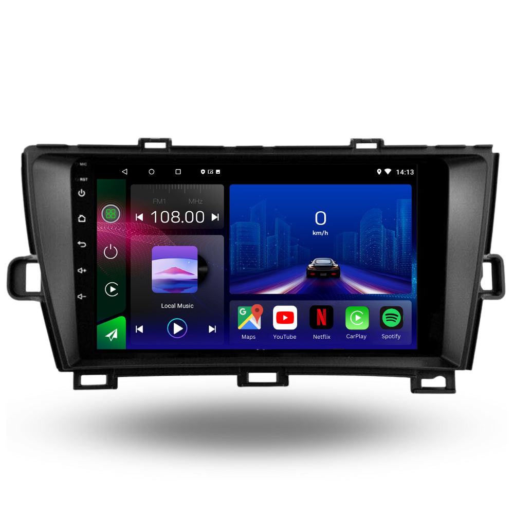 Toyota Prius | 2009-2015 | Android 15 Autoradio | Apple CarPlay | Android Auto - Avelor