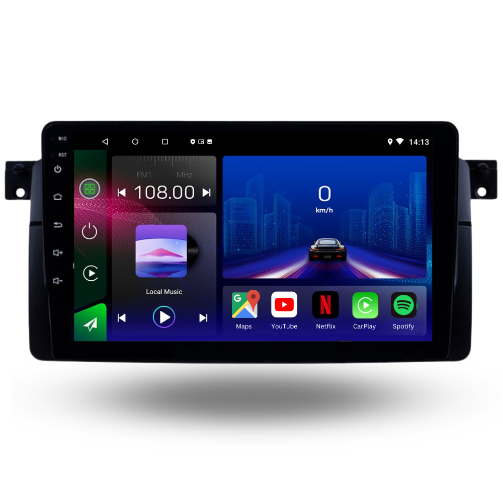 BMW 3 Series | E46 1997-2006 | Android 15 Autoradio | Apple CarPlay | Android Auto - Avelor