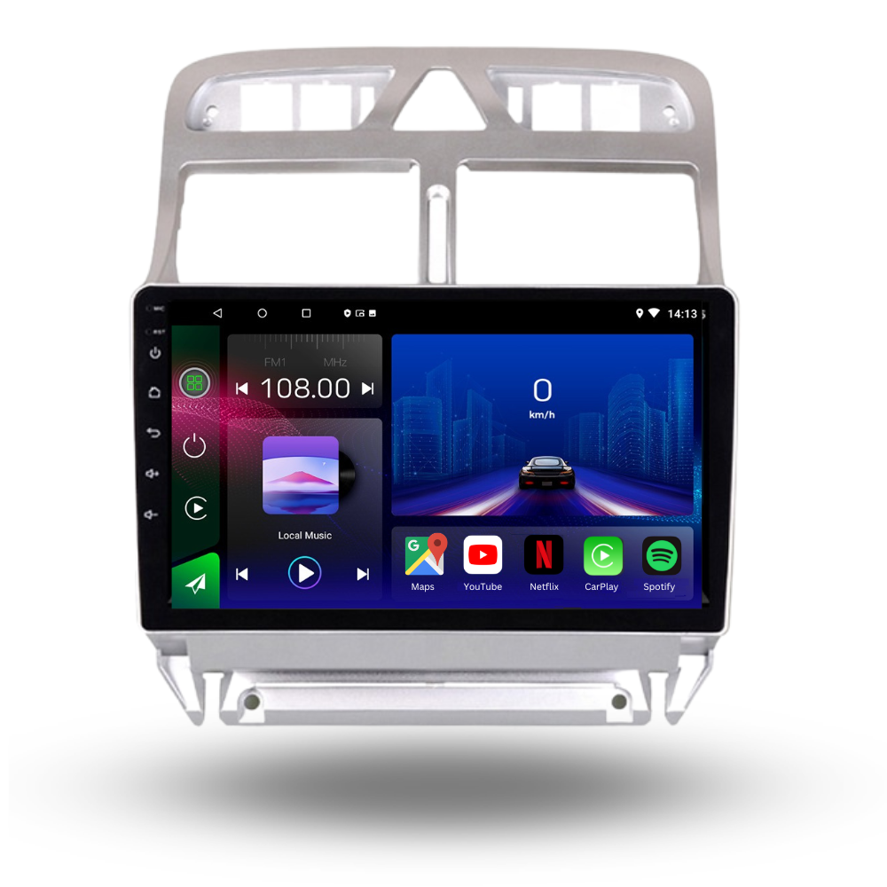 Peugeot 307 | 307 CC | 2001-2013 | Android 15 Autoradio | Apple CarPlay | Android Auto - Avelor