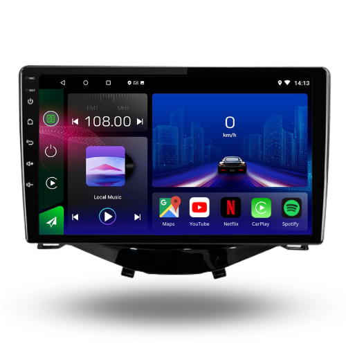 Peugeot 108 | Citroen C1 | Toyota Aygo | Android 15 Autoradio | Apple CarPlay | Android Auto - Avelor