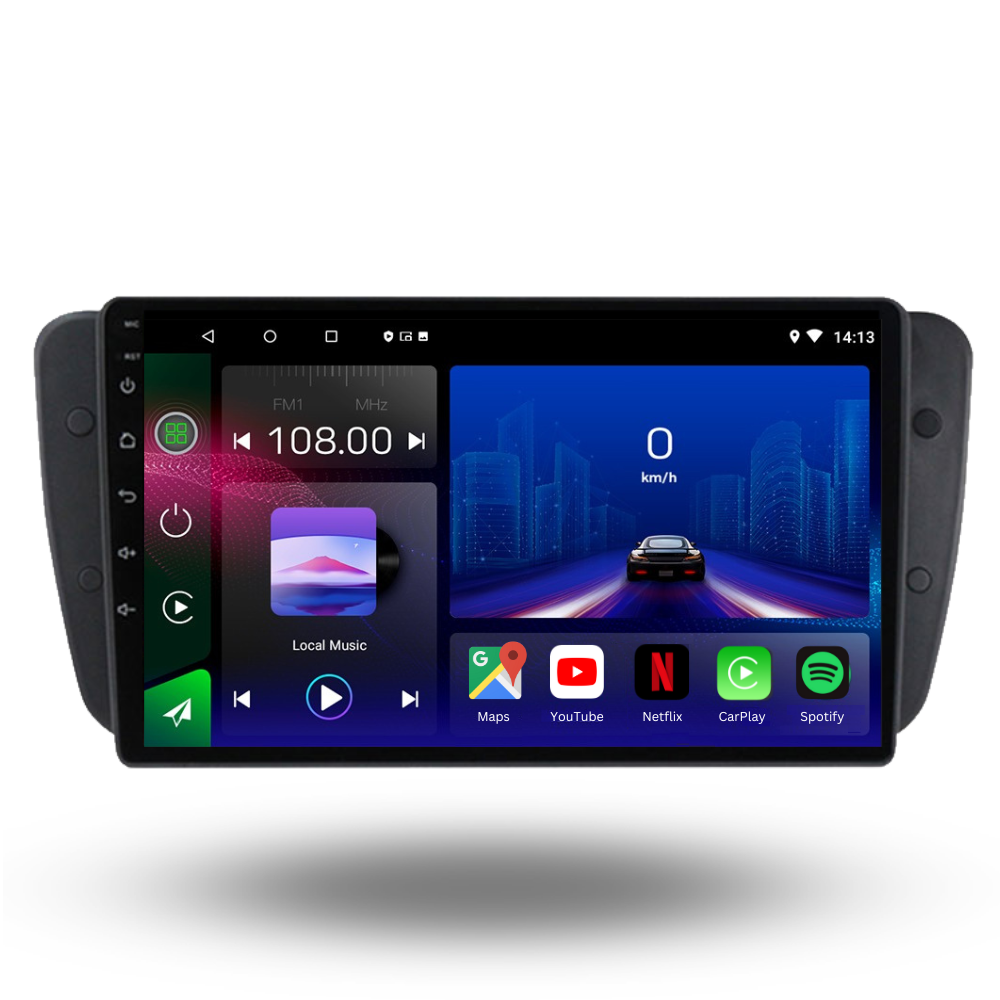 Seat Ibiza | 2009-2014 | Android 15 Autoradio | Apple CarPlay | Android Auto - Avelor