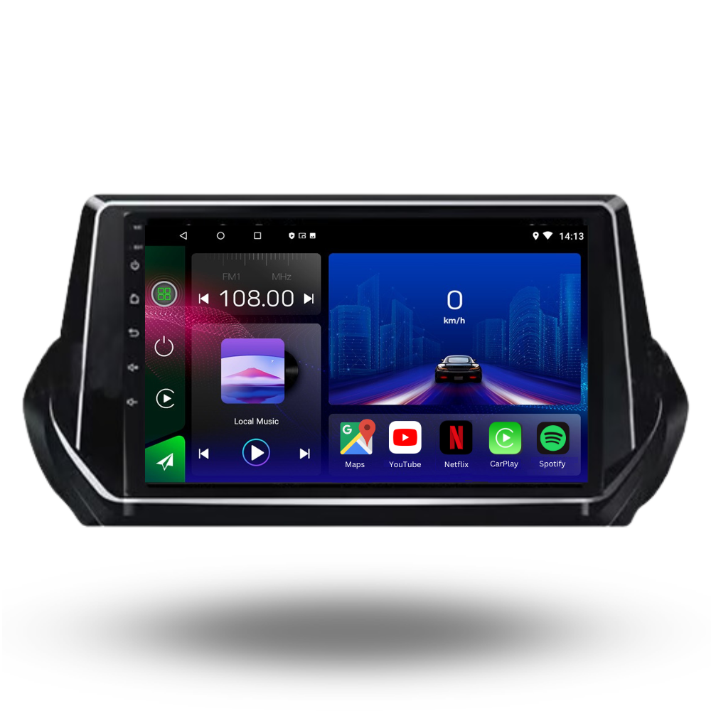 Peugeot 2008 P24 | Peugeot 208 P21 2019-Present | Android 15 Autoradio | Apple CarPlay | Android Auto - Avelor