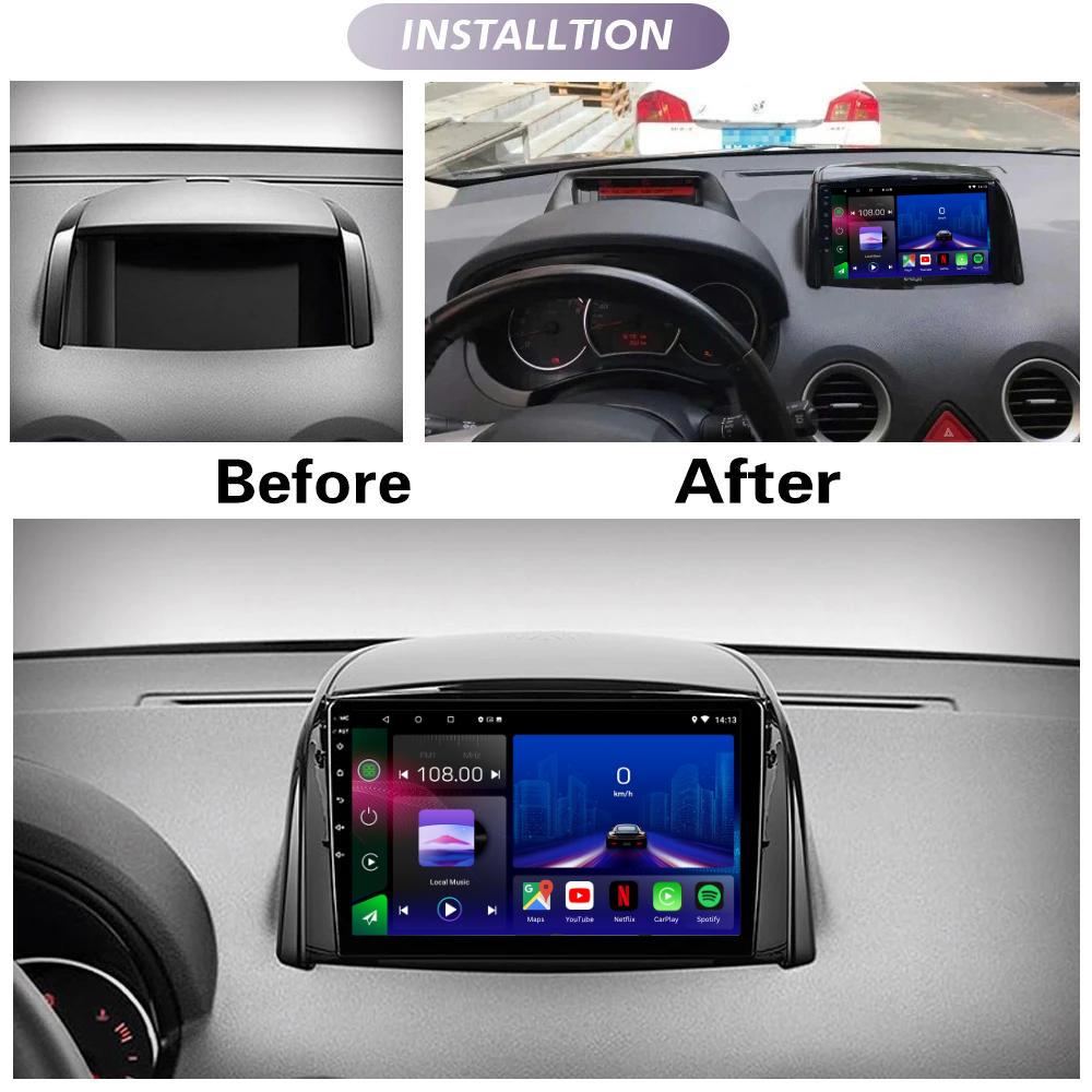 Renault Koleos | 2007-2016 | Android 15 Autoradio | Apple CarPlay | Android Auto - Avelor