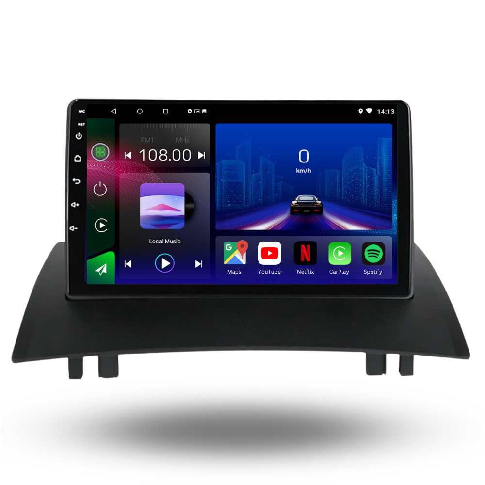 Renault Megane 2 | 2002-2009 | Android 15 Autoradio | Apple CarPlay | Android Auto - Avelor