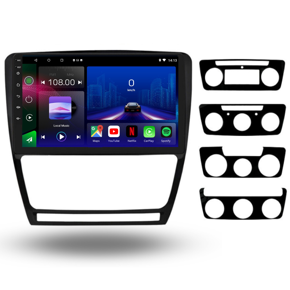 Skoda | Octavia MK2 | 2004-2013 | Android 15 Autoradio | Apple CarPlay | Android Auto - Avelor