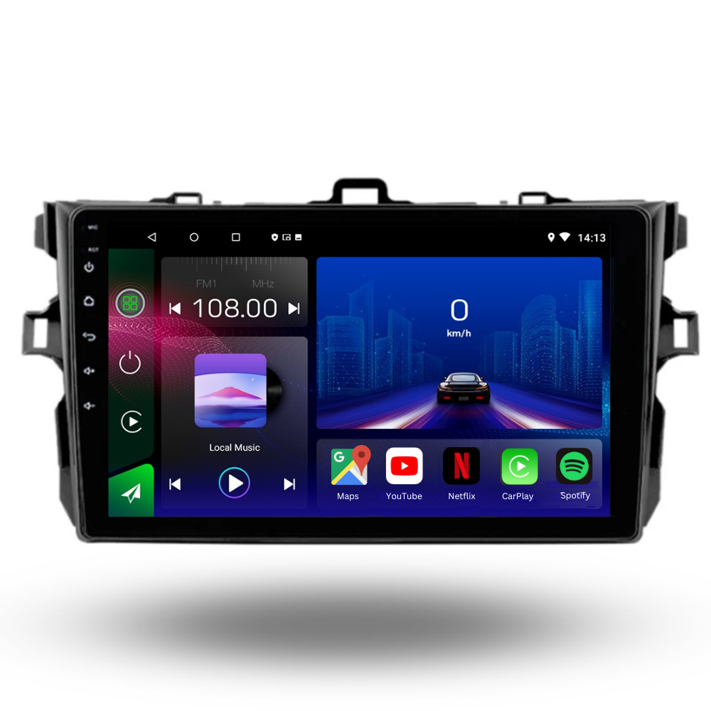 Toyota | Corolla | 2006-2013 | Android 15 Autoradio | Apple CarPlay | Android Auto - Avelor