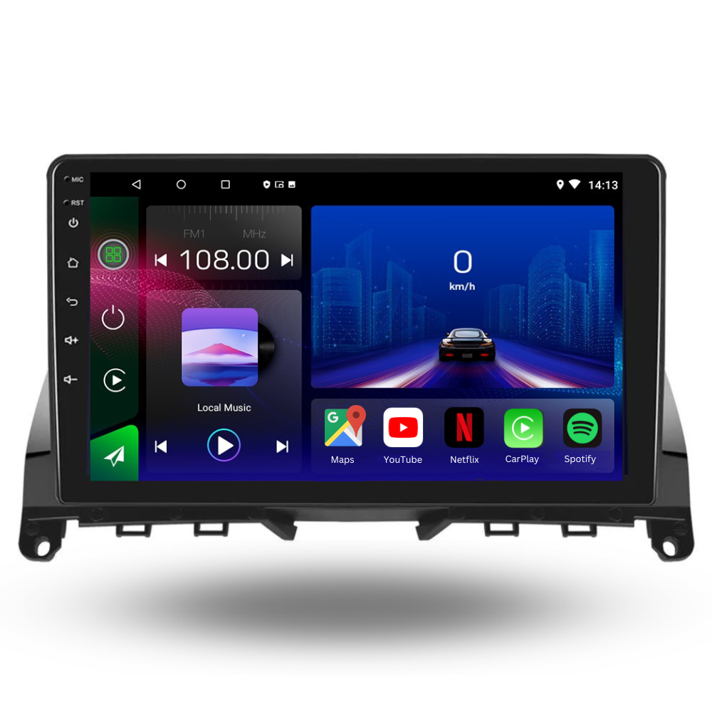 Mercedes | C Class | W204 S204 | 2006-2011 | Android 15 Autoradio | Apple CarPlay | Android Auto - Avelor