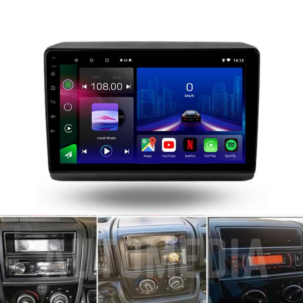 FIAT Ducato | Peugeot Boxer | Citroen Relay Jumper | 2006-2022 | Android 15 Autoradio | Apple CarPlay | Android Auto - Avelor.at