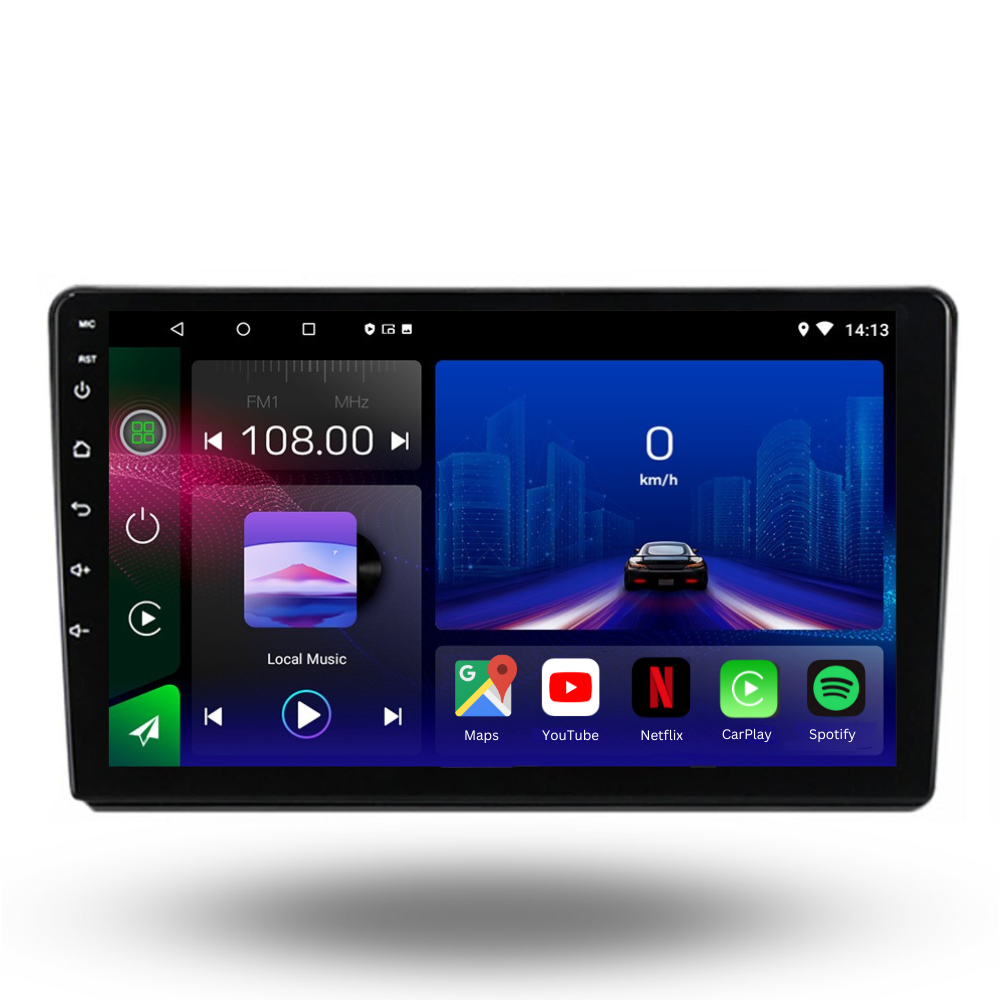 Citroen Nemo | Peugeot Bipper | Fiat Fiorino Qubo 2008-2018 | Android 15 Autoradio | Apple CarPlay | Android Auto - Avelor