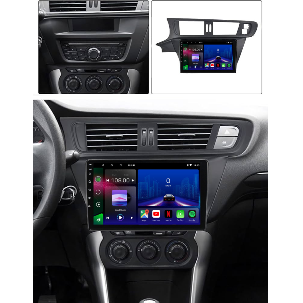 Citroen C3-XR | 2010-2015| Android 15 Autoradio | Apple CarPlay | Android Auto - Avelor