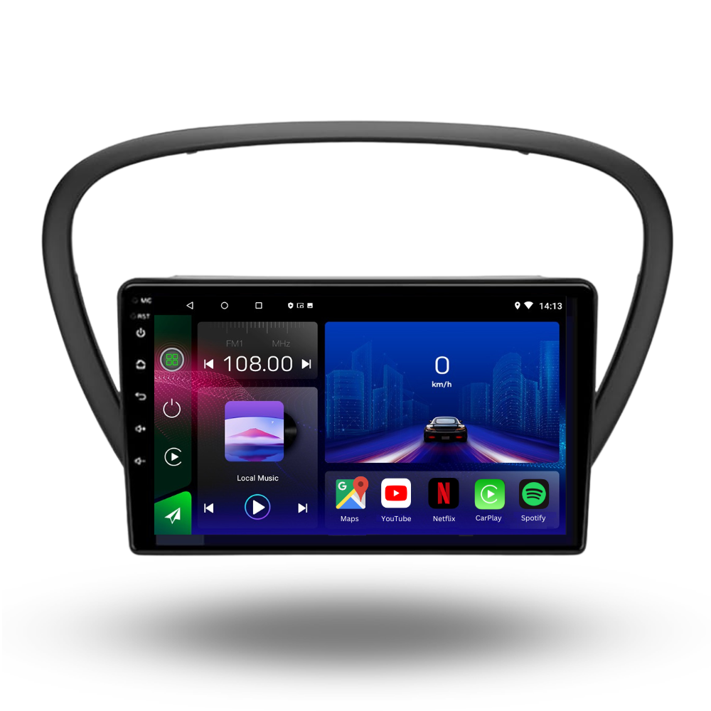 Peugeot 607 | 2004-2010 | Android 15 Autoradio | Apple CarPlay | Android Auto - Avelor
